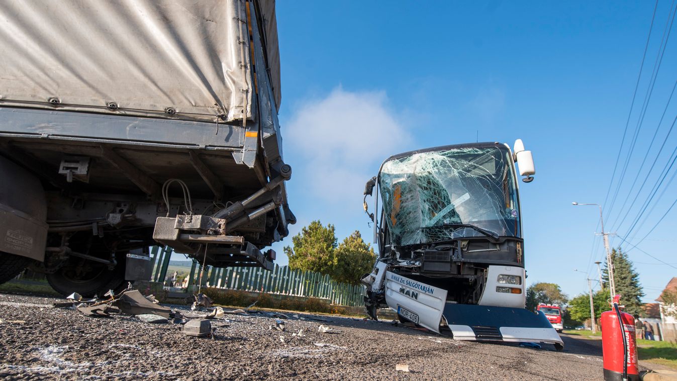 Két nap alatt két buszbaleset is történt Nógrád megyében