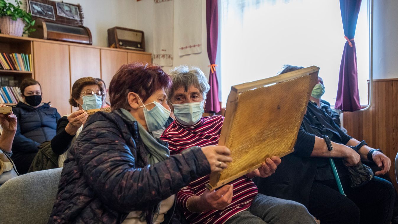 A méhészet rejtelmeibe avatta be az érdeklődőket a nagykeresztúri méhész