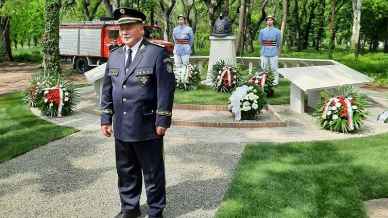 Felavatták a Nemzeti Tűzoltó Emlékhelyet