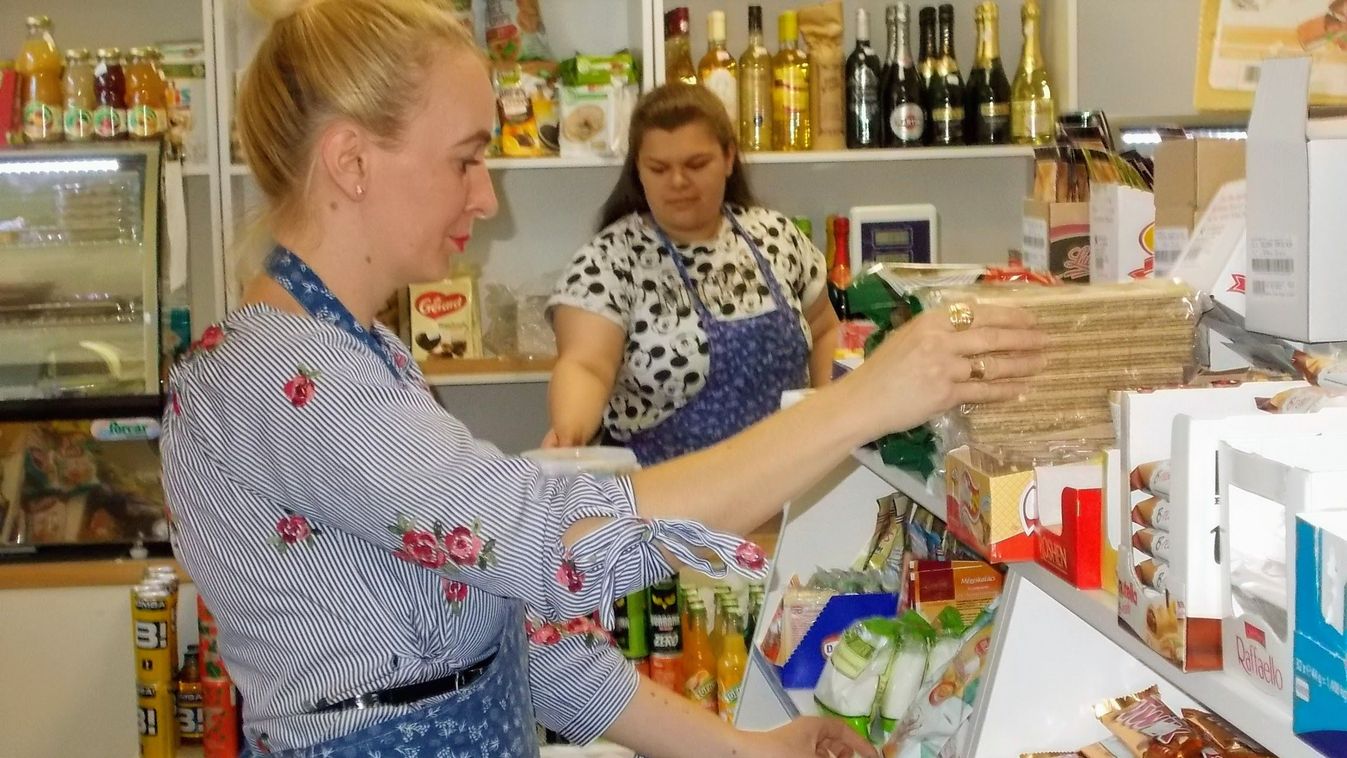 Óriási az érdeklődés a magyargéci szociális bolt iránt