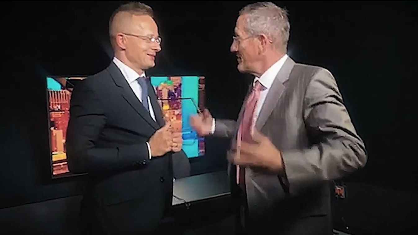Szijjártó Péter a CNN interjúból kimaradt jeleneteket osztott meg (videó)