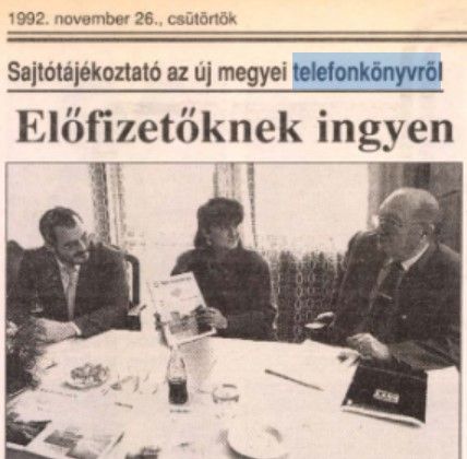 A Karancs Szállóban debütált Nógrád első telefonkönyve