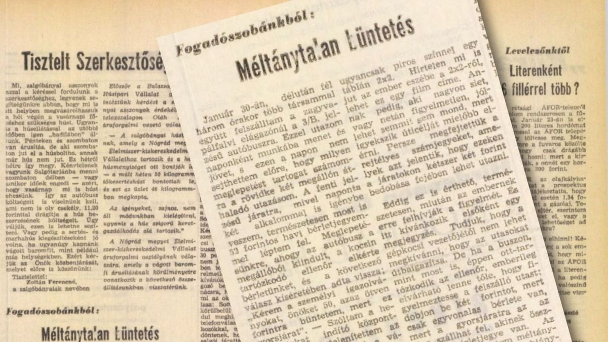 Nógrád Megyei Hírlap, 1973, múltidéző, archívum