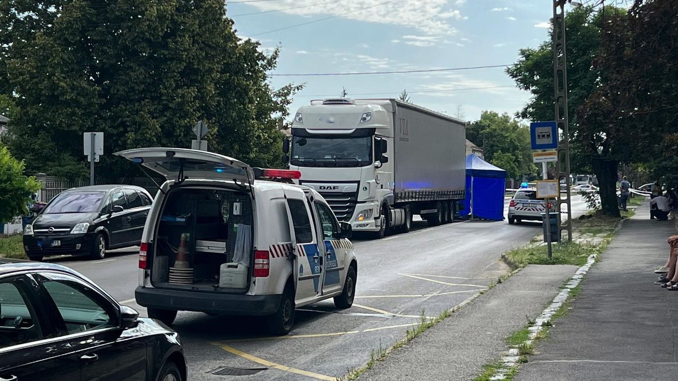 Zebrán gázoltak el egy nőt Balassagyarmaton, aki a helyszínen meghalt - lezárták az utat