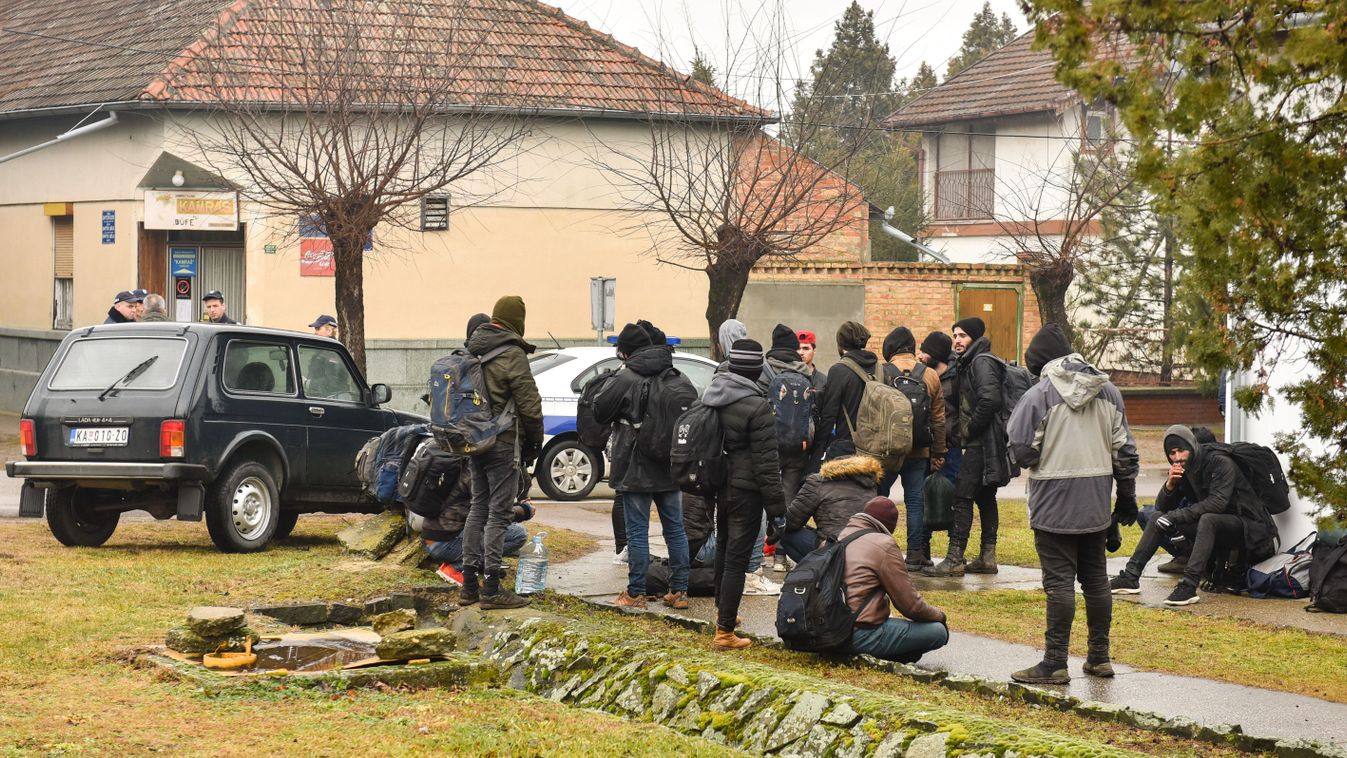Péntek éjszaka is lövöldöztek a migránsok a szerb-magyar határ mentén (videó)