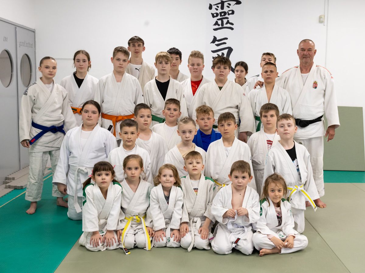 A Görbeország DSE judo napközijében sok fiatal lép tatamira a héten