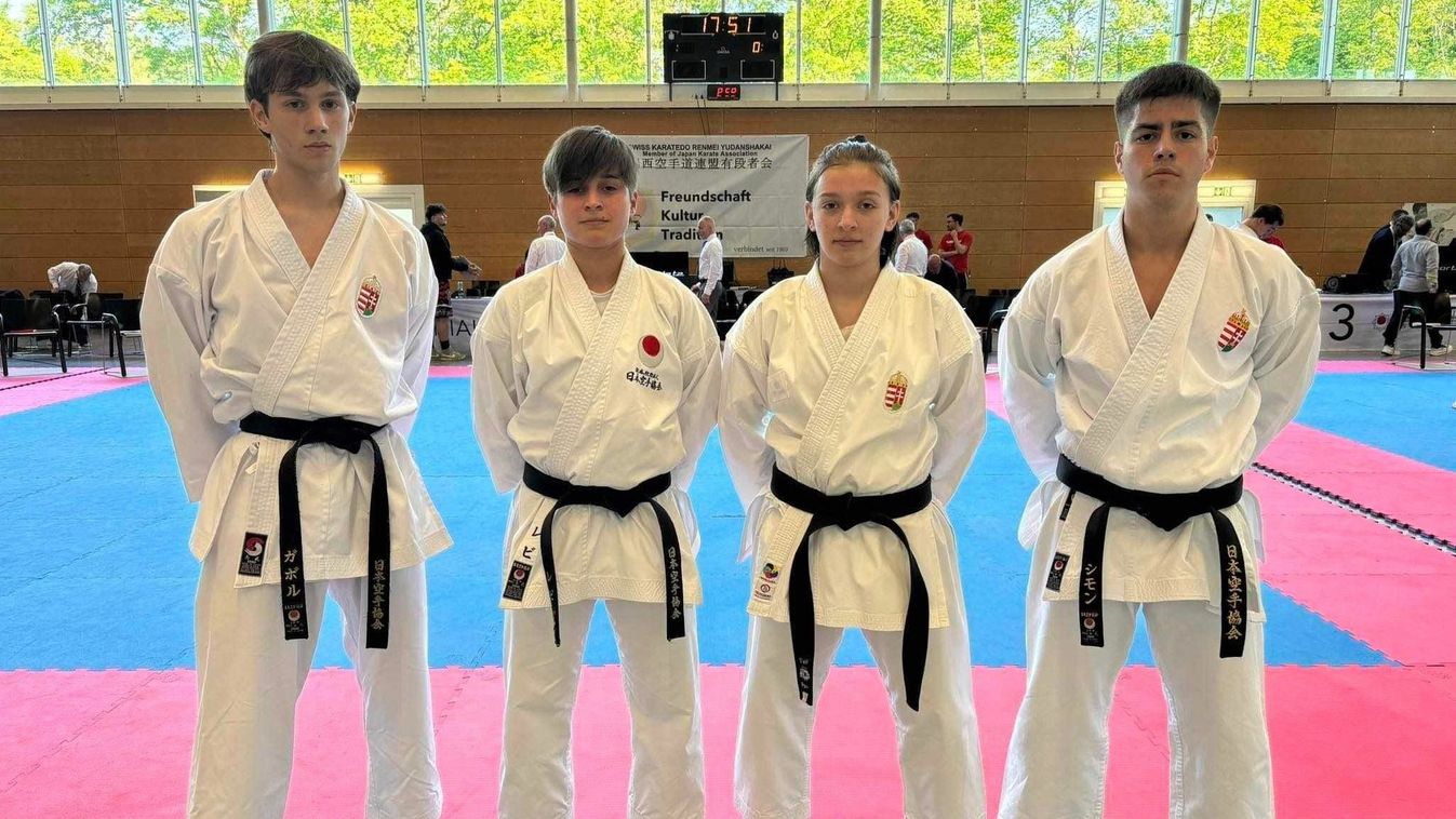 Karate: bronzérmet szerzett a svájci versenyen a szügyi sportoló