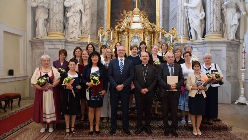 Ünnepi szentmisével és elismerések átadásával zárult a tanév