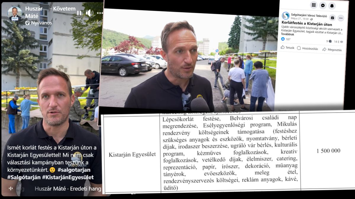 Huszár Máté polgármesterjelölt, Salgótarján