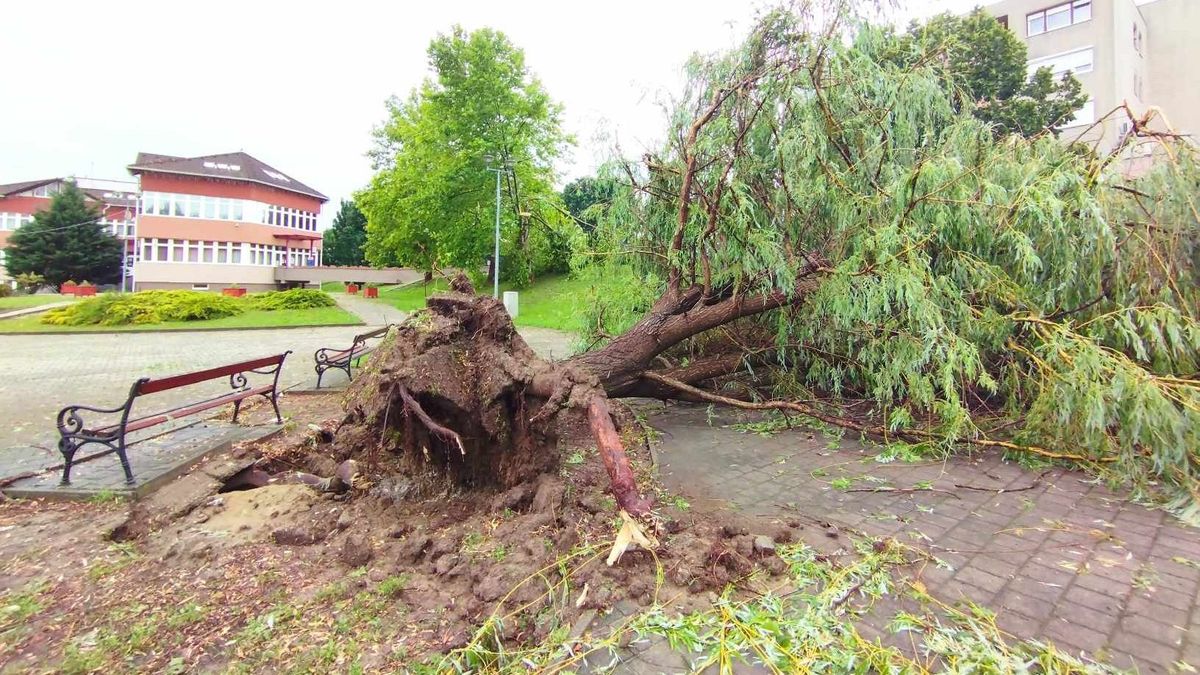 nagy károkat okozott a vihar