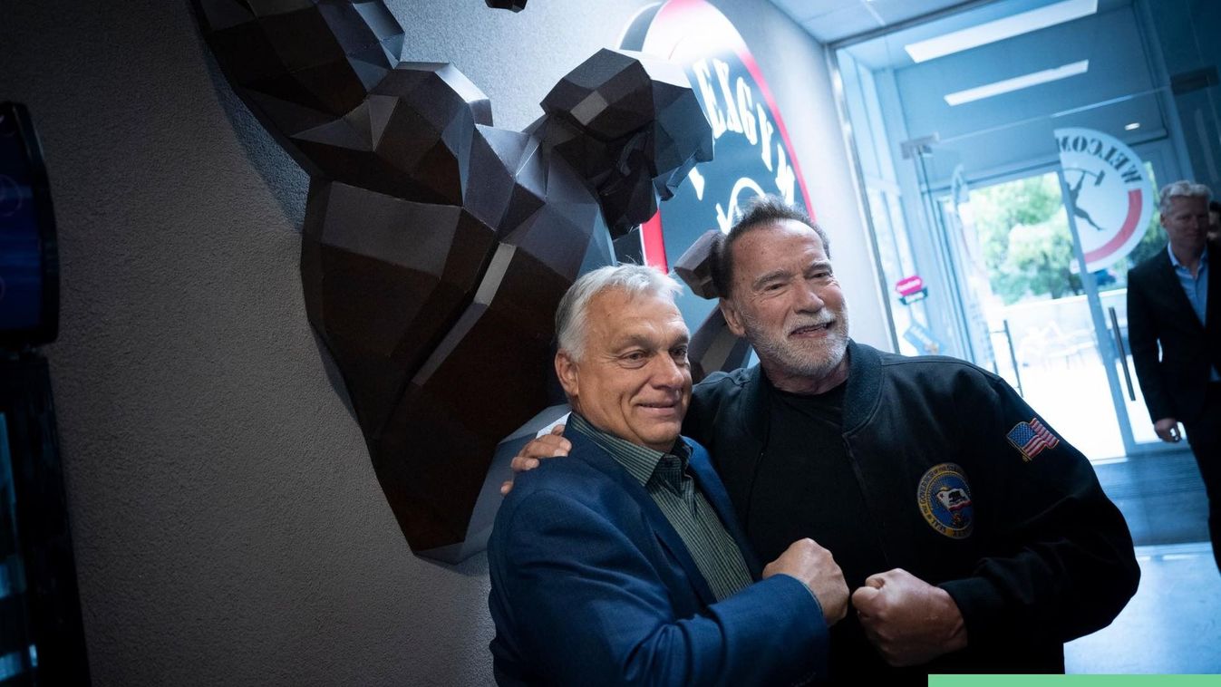 Schwarzenegger Budapesten: ilyen volt Orbán Viktor és a Terminátor találkozója (videó)