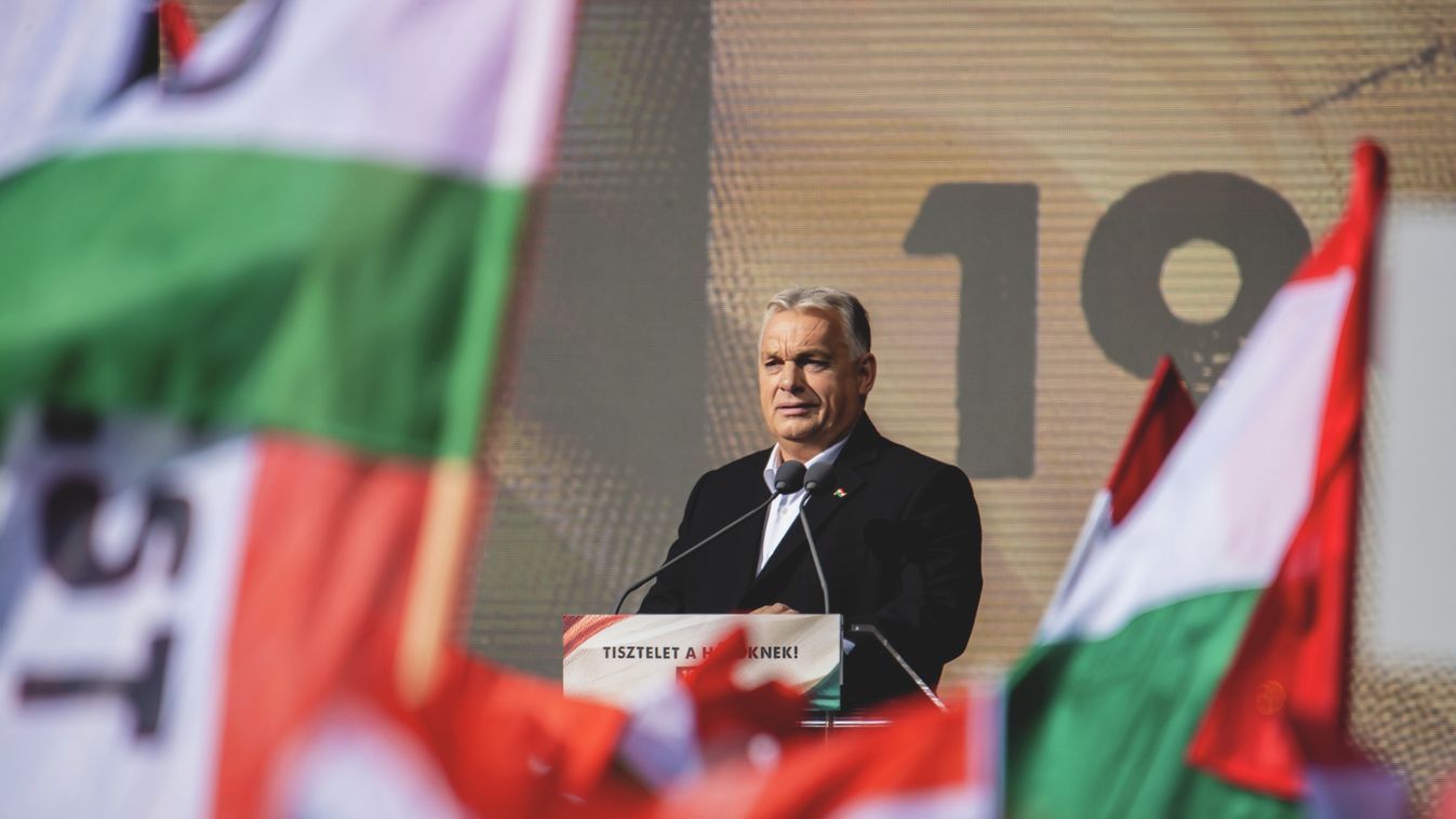 Orbán Viktor: Brüsszel bábkormányt akar a nyakunkba ültetni (videó)