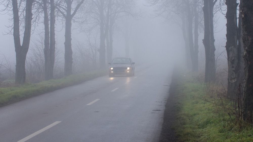 A köd jelentősen korlátozhatja a látótávolságot