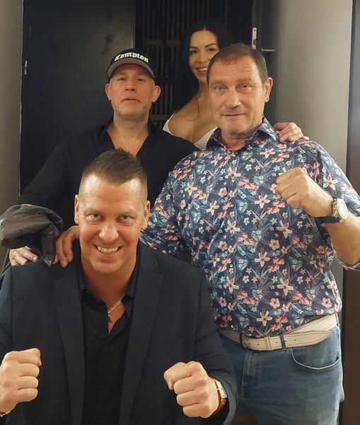 Dopeman, Bunyós Pityu és Lőrincz Gyuri összeálltak egy közös fotóra