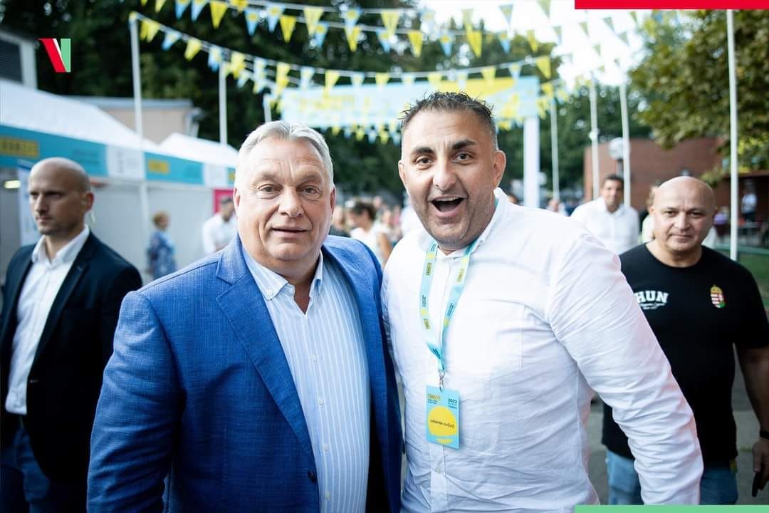 Orbán Viktor és Gáspár Győző néhány évvel ezelőtt