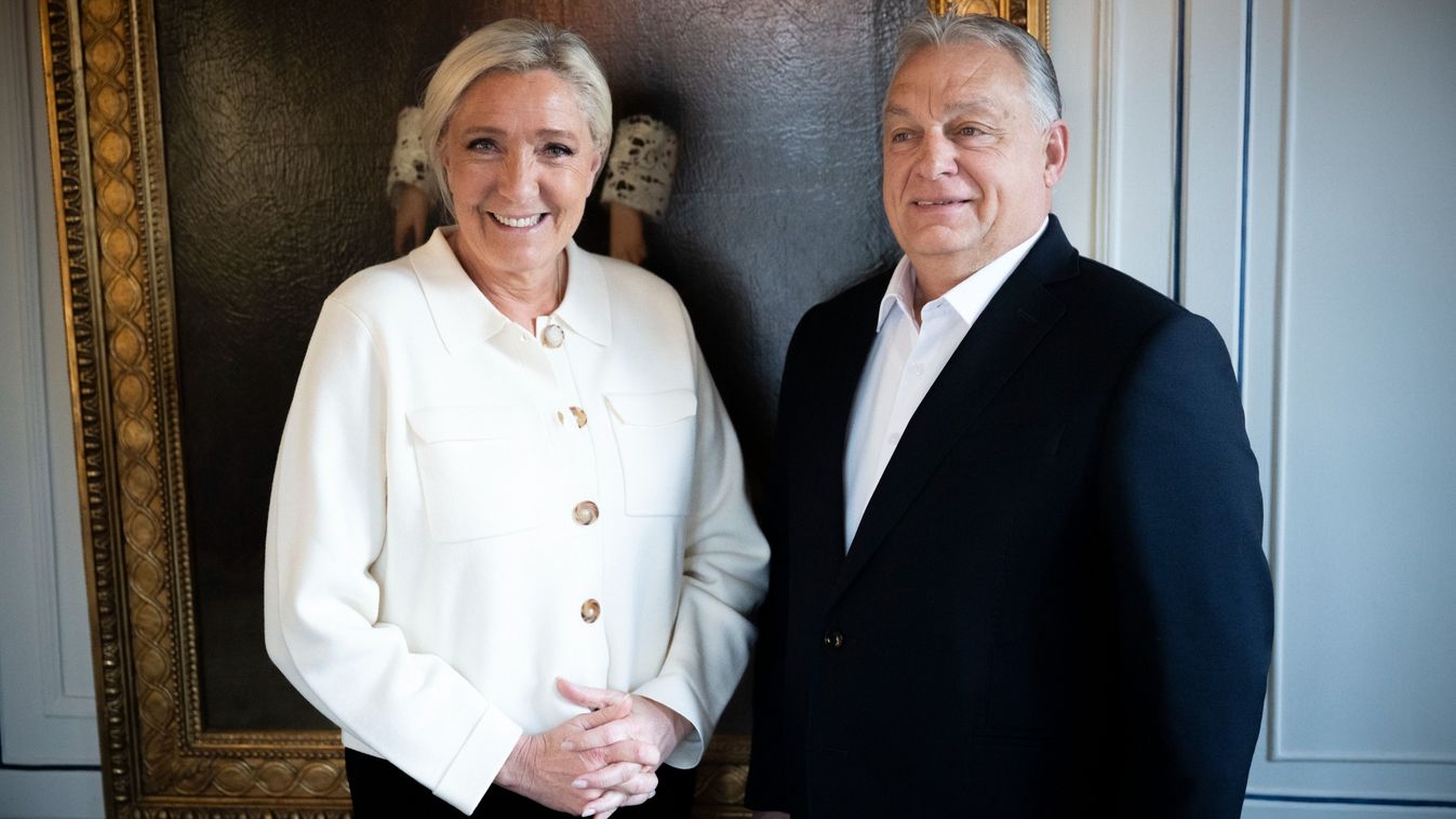 Orbán Viktor Marine Le Pennel tárgyalt