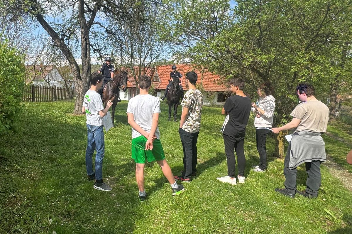 A táborban rengeteg hasznos ismeretre tehettek szert a fiatalok