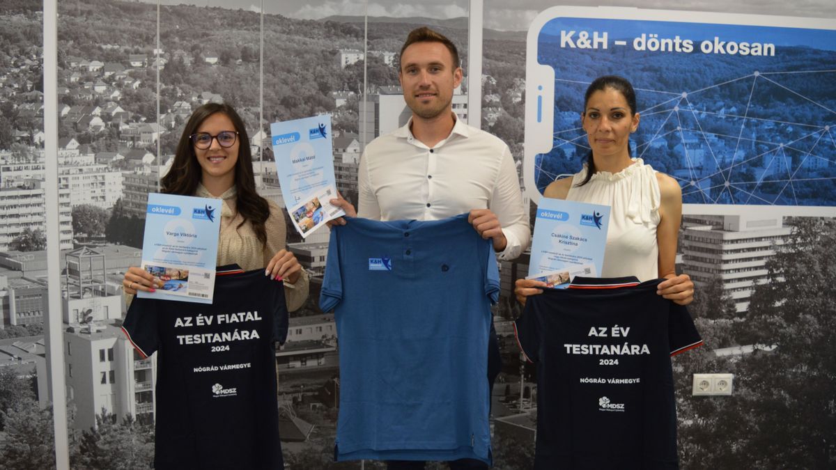 A „K&H mozdulj! az év tesitanára” szavazás tavalyi (és idei) nógrádi győztesei