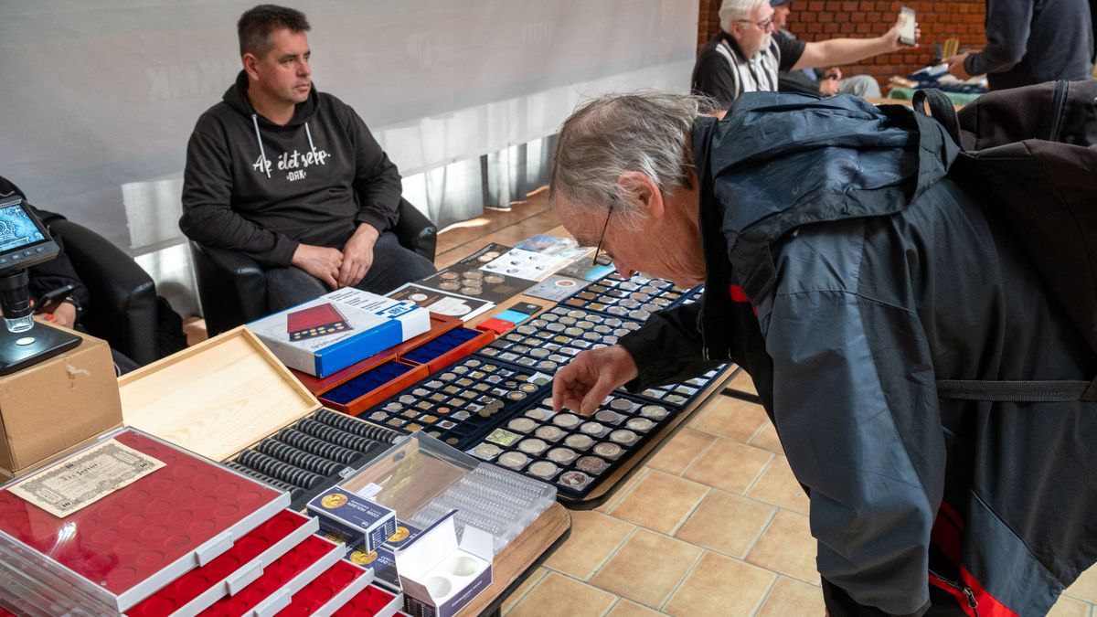 börze, Balassagyarmat, éremgyűjtők