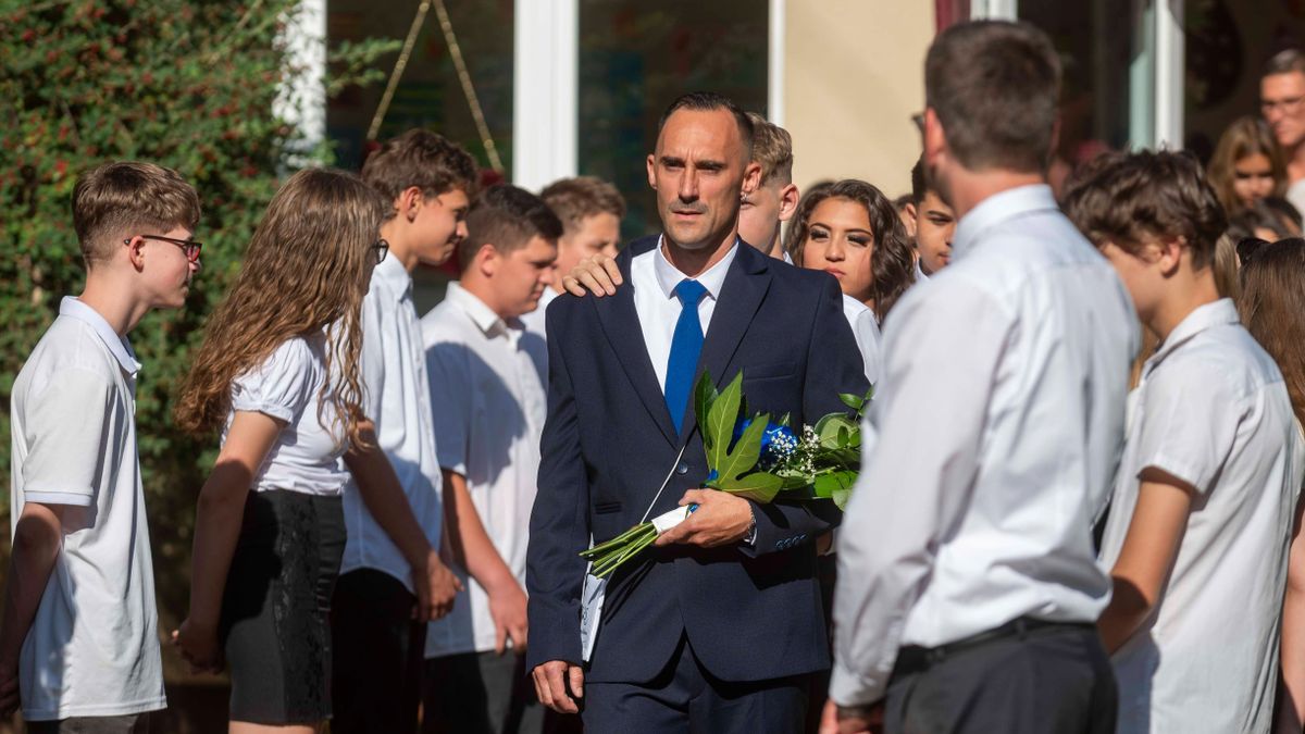 Ballagás a szécsényi II. Rákóczi Ferenc Általános Iskolában