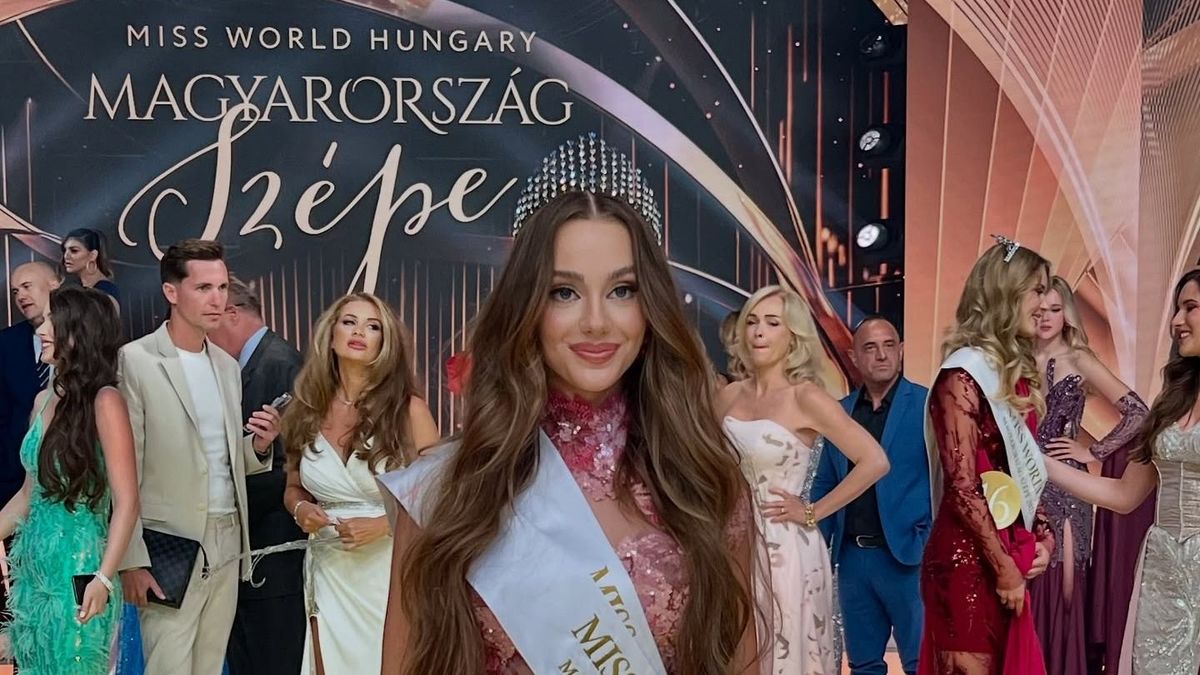Végvári Janka, a Miss World Hungary királynője