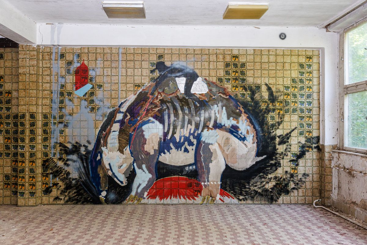 Nagyoroszi, laktanya, urbex