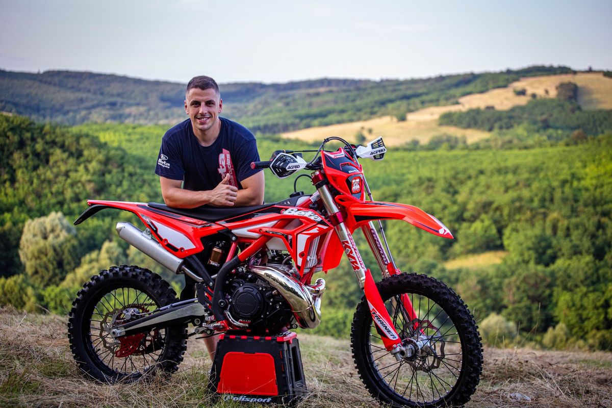 Pál Markó, tűzoltó, Salgótarján, motocross, motoros