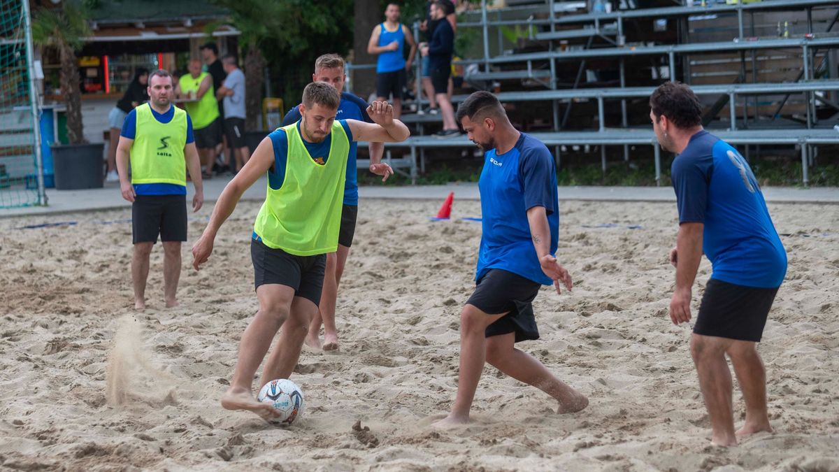 A salgótarjáni strandfoci kupa idén is jó hangulatban telt
