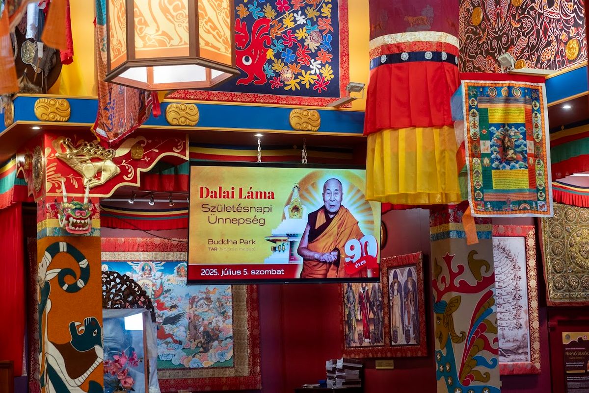 Dalai Láma, Buddha Park