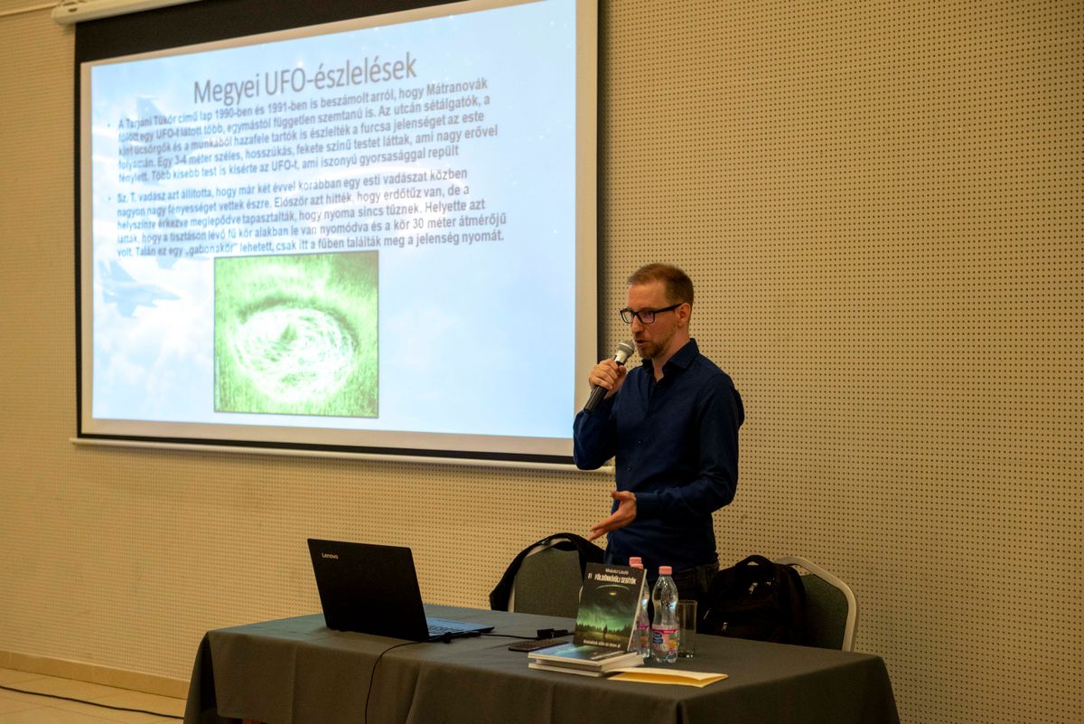 Miskolci László UFO-kutató szerint a földönkívüliek igenis léteznek