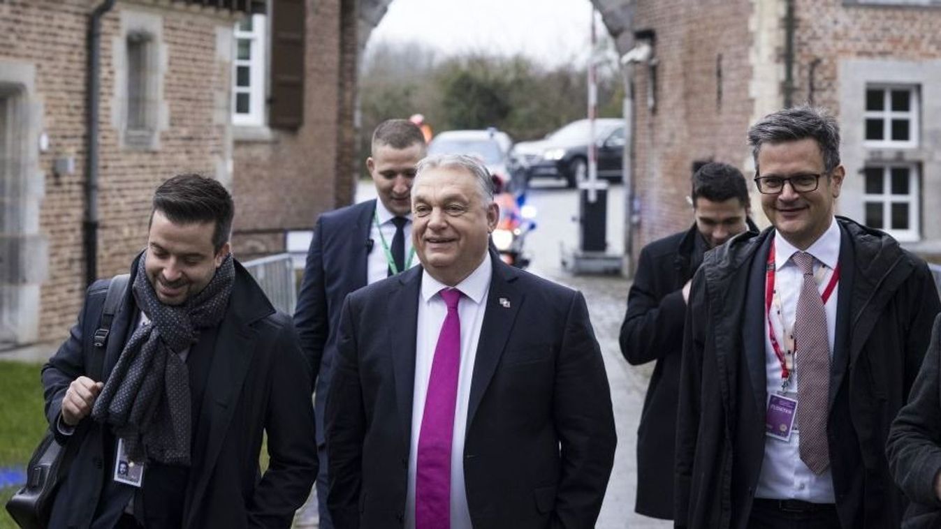 Orbán Viktor: Brüsszeli csata zajlik, csak mi tudunk nemet mondani Kép