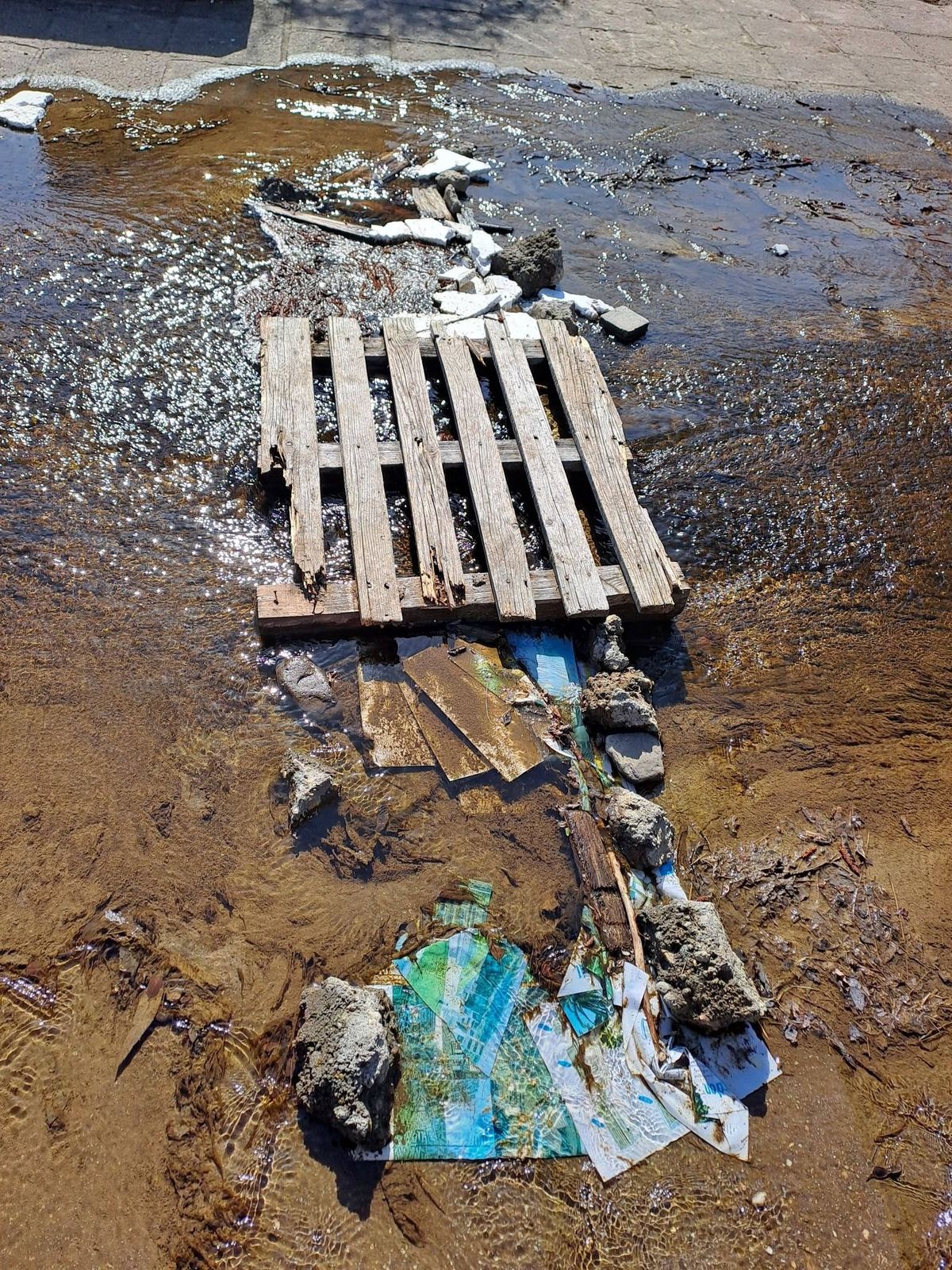 A patakba dobált hulladék a vizeket, a talajt és az élővilágot is károsíthatja